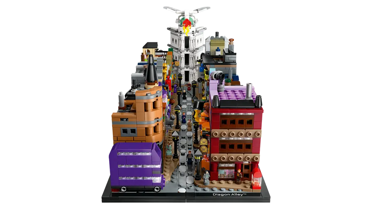 LEGO 76444 Diagon Alley Wizarding Shops