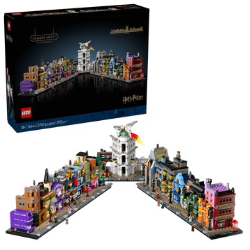 LEGO 76444 Diagon Alley Wizarding Shops