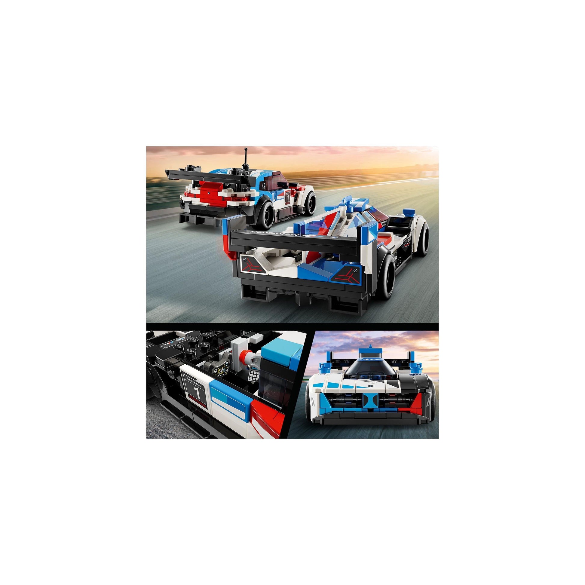 LEGO® Speed Champions BMW M4 GT3 & BMW M Hybrid V8 Race Cars 76922