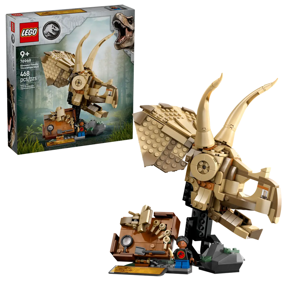 LEGO 76969 Dinosaur Fossils: Triceratops Skull