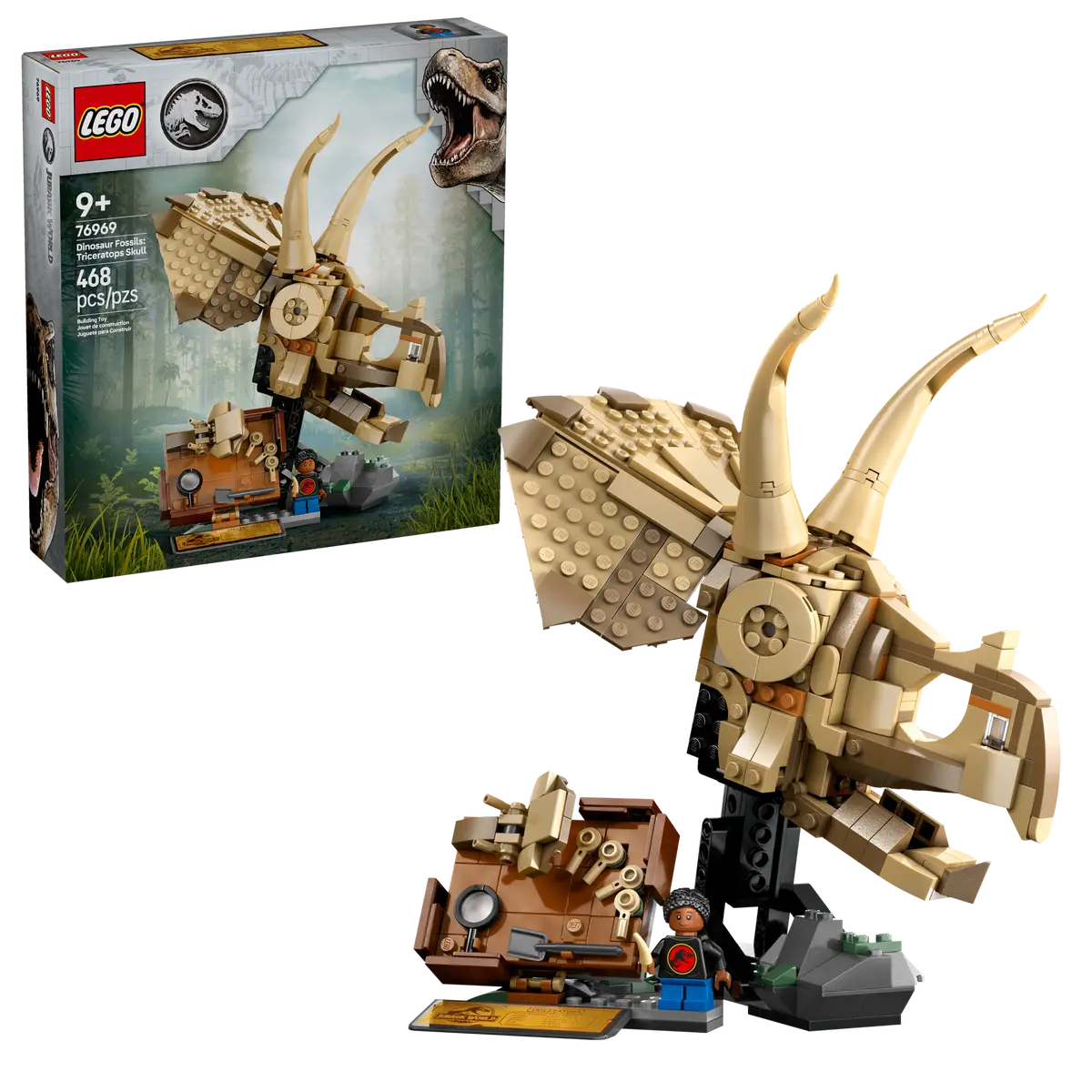 LEGO 76969 Dinosaur Fossils: Triceratops Skull
