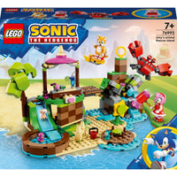 LEGO® Sonic the Hedgehog™ Amy’s Animal Rescue Island 76992 Building Toy Set (388 Pieces)