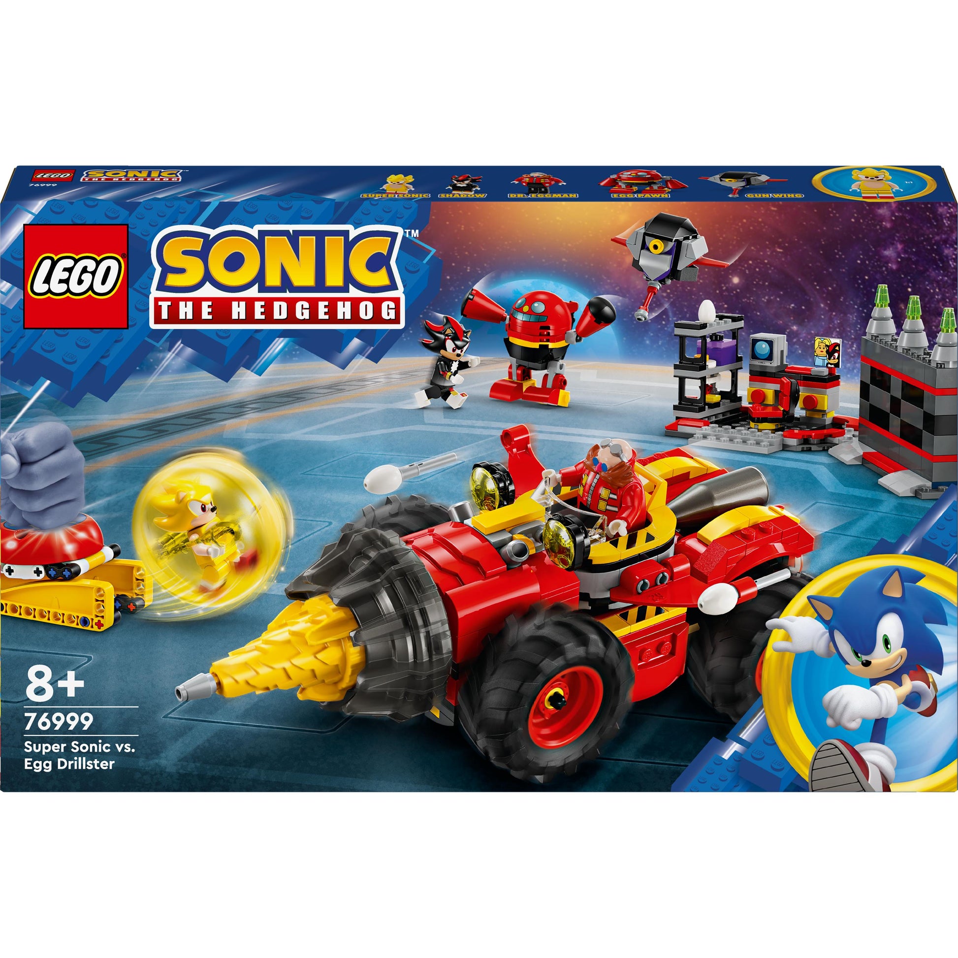 LEGO® Sonic the Hedgehog™ Super Sonic vs. Egg Drillster 76999