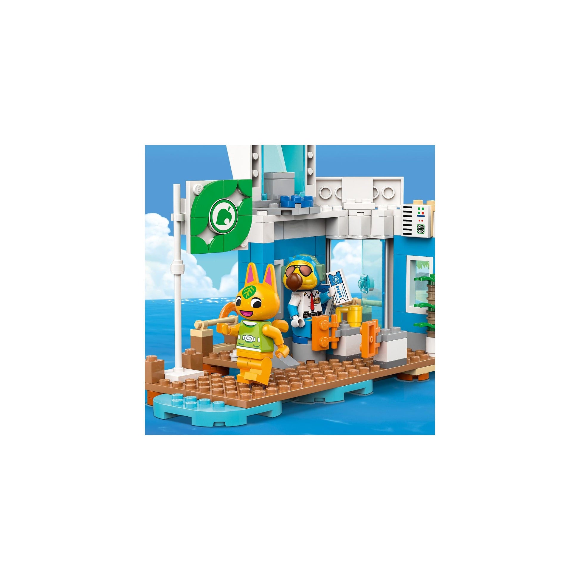 LEGO® Animal Crossing™ Fly with Dodo Airlines Airport Toy 77051