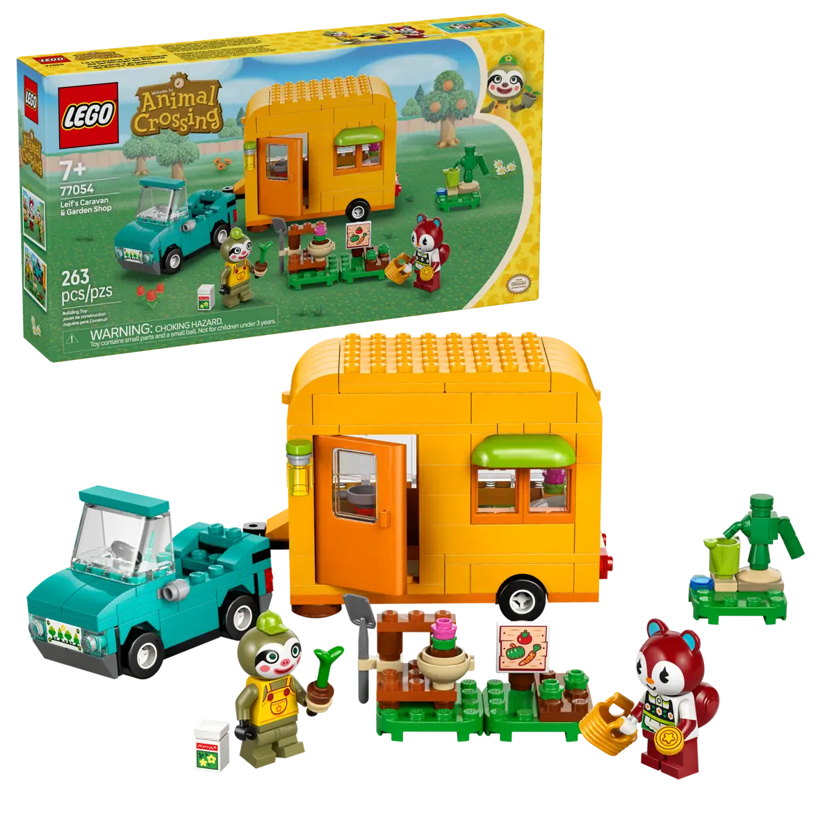 LEGO 77054 Leif's Caravan & Garden Shop