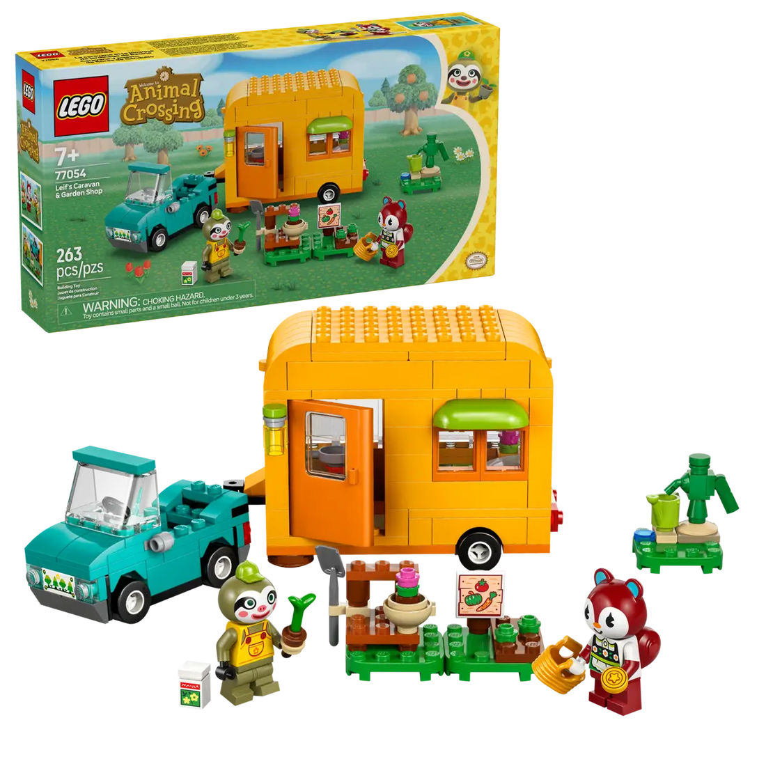 LEGO 77054 Leif's Caravan & Garden Shop
