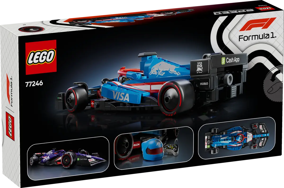 LEGO 77246 Visa Cash App VCARB 01 F1 Race Car