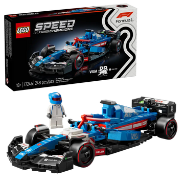 LEGO 77246 Visa Cash App VCARB 01 F1 Race Car