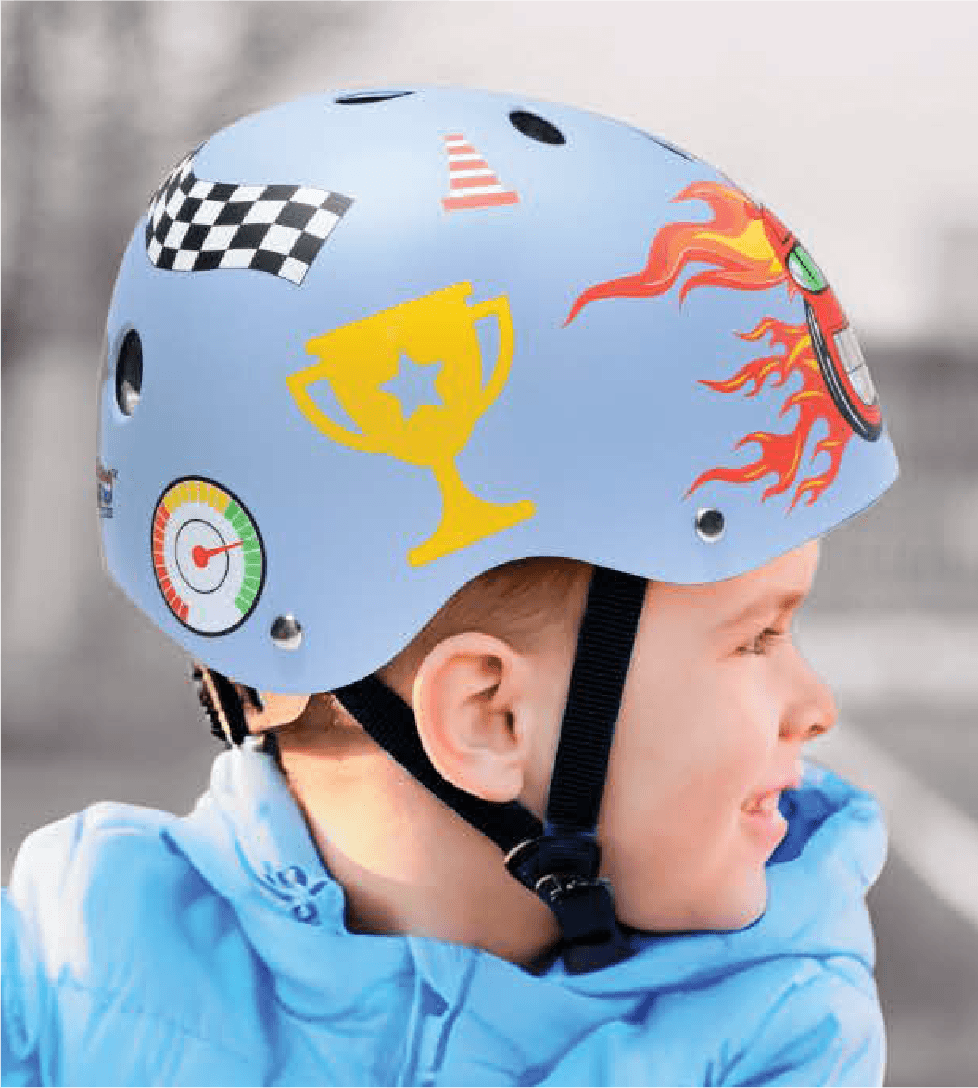 Street Jam Sun Magic Carviz (White-Blue)