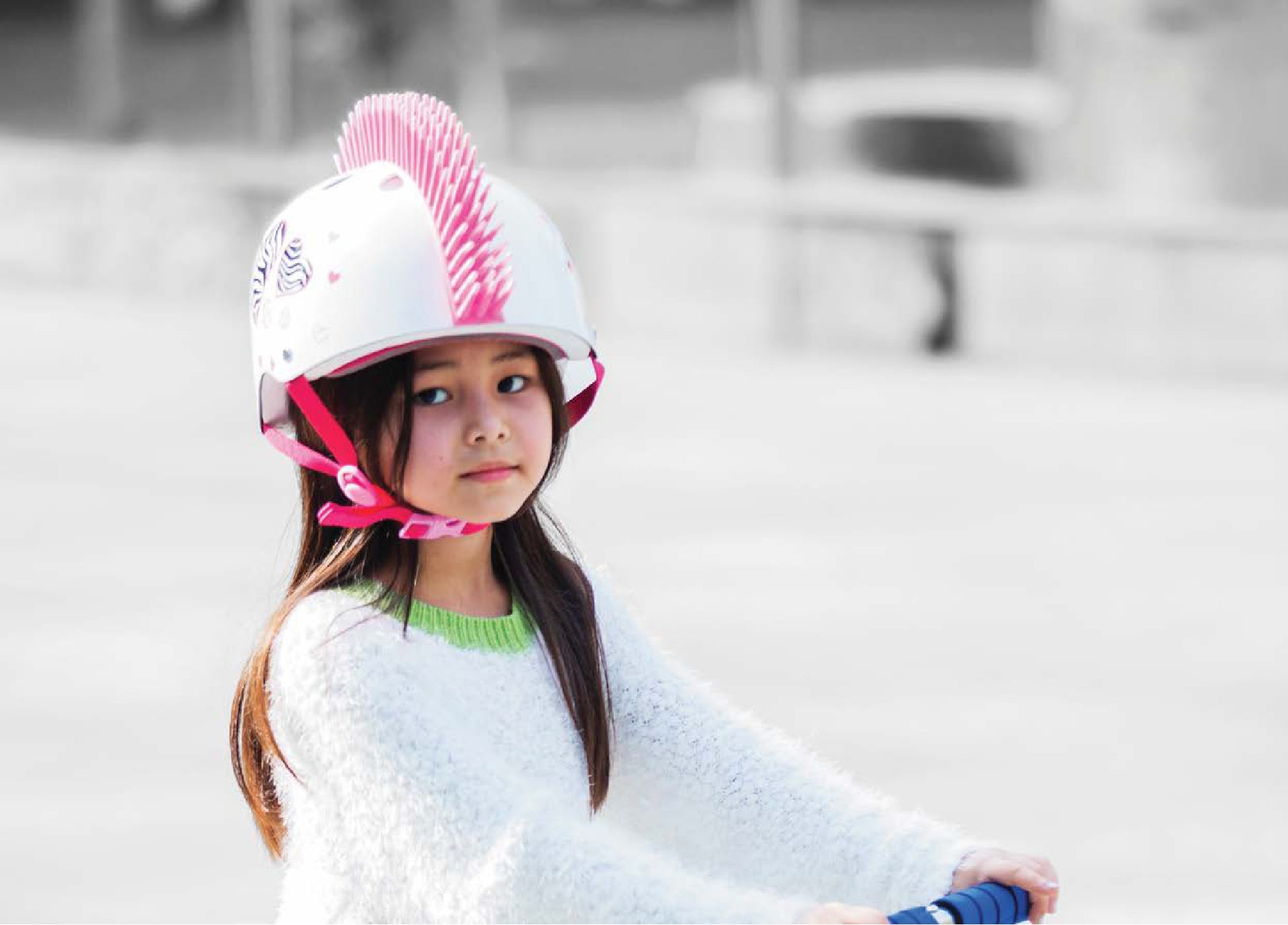 Street Jam Zebra Heart (White)