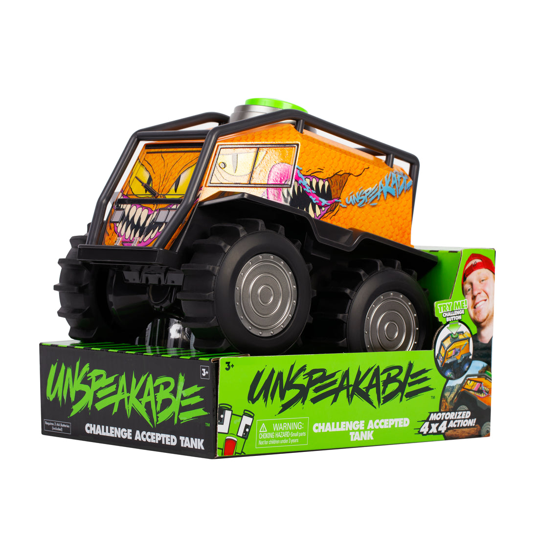 Unspeakable Challenge Accepted Tank