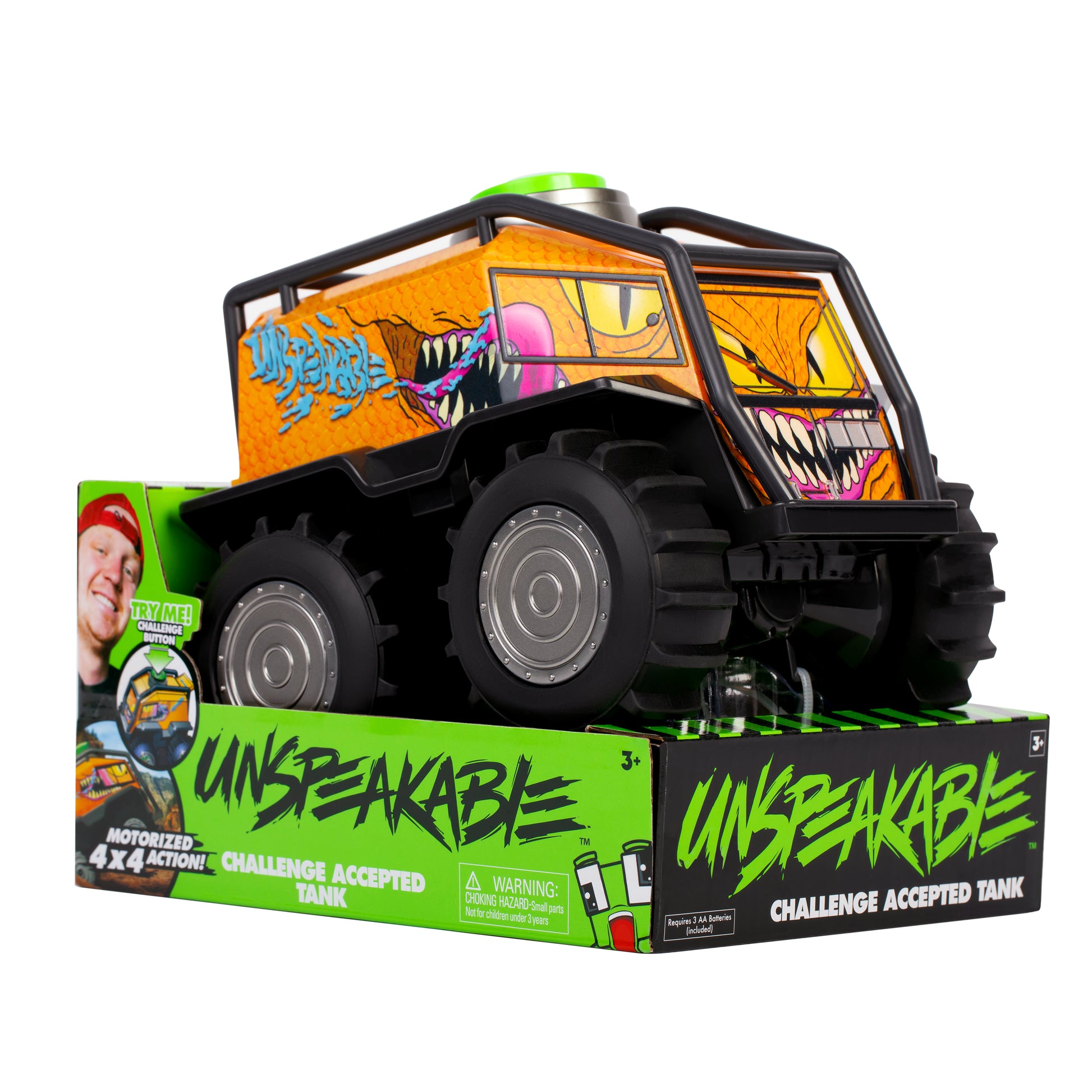 Unspeakable Challenge Accepted Tank