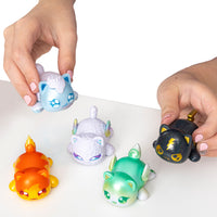 Aphmau Mystery MeeMeow Figures Multi-Pack Elemental Glow Party