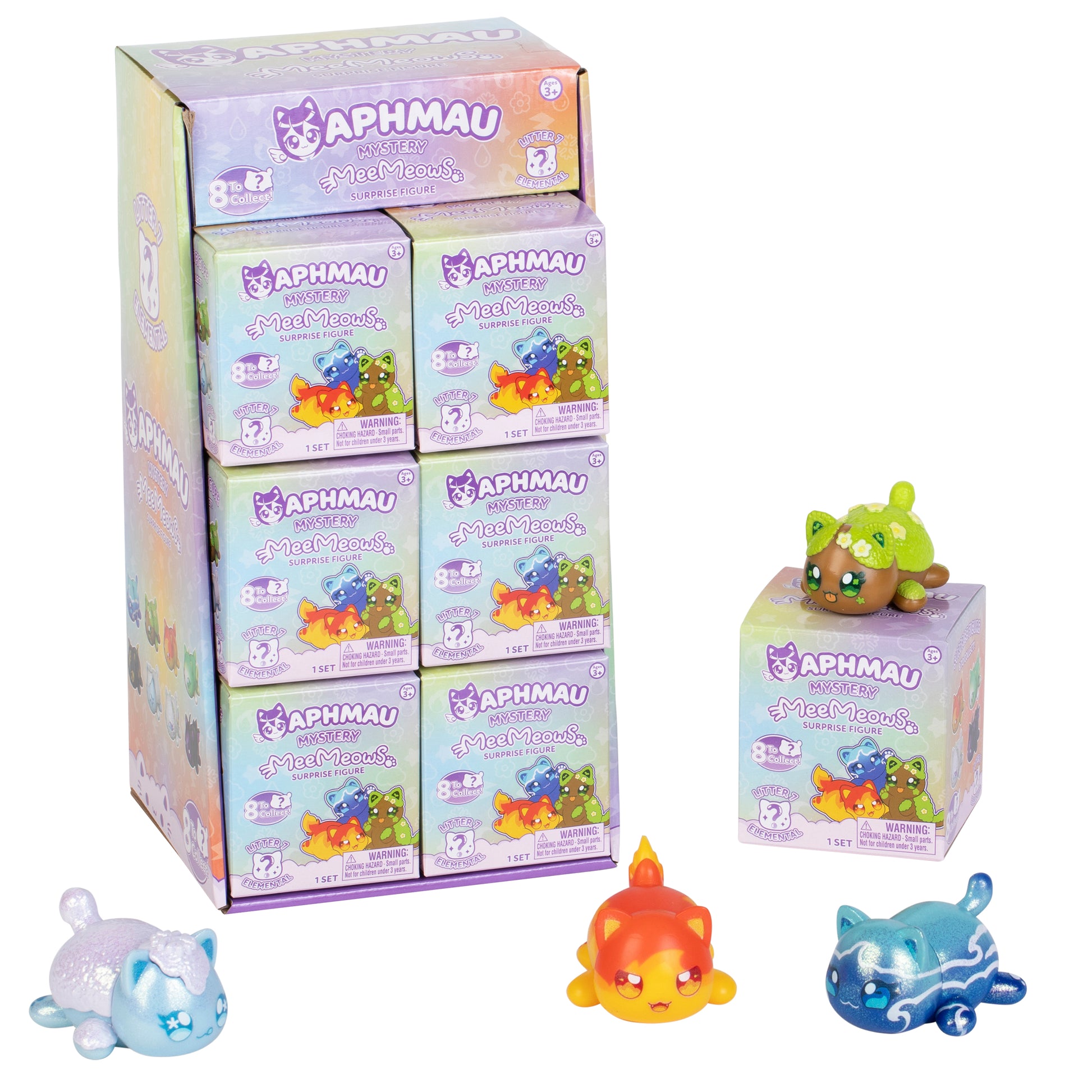 Aphmau Mystery MeeMeow Figures Elemental