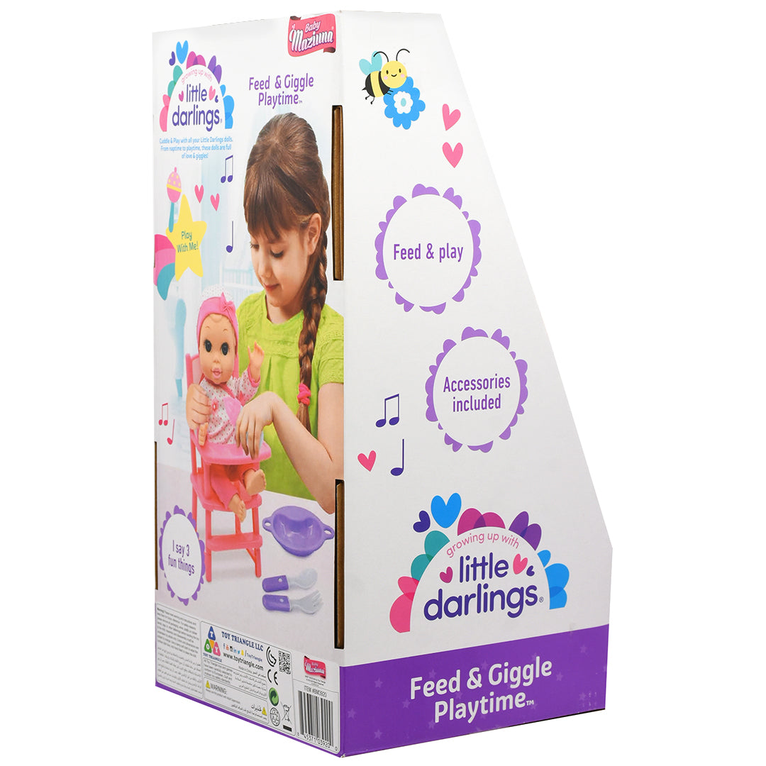 Baby Maziuna LD Feed & Giggle Playtime 12 inch