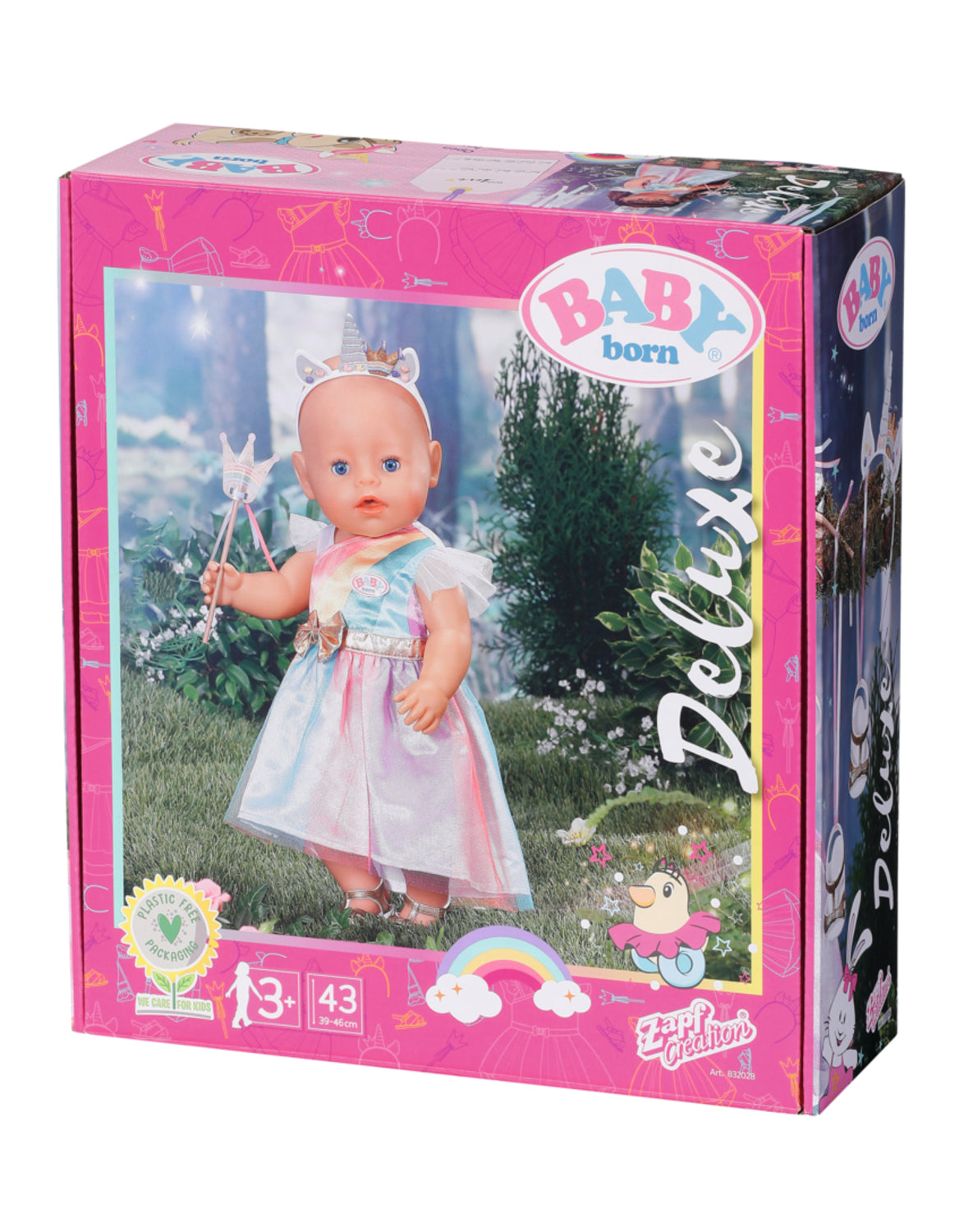 Baby Born Accessories Unicorn Deluxe Princess 43cm