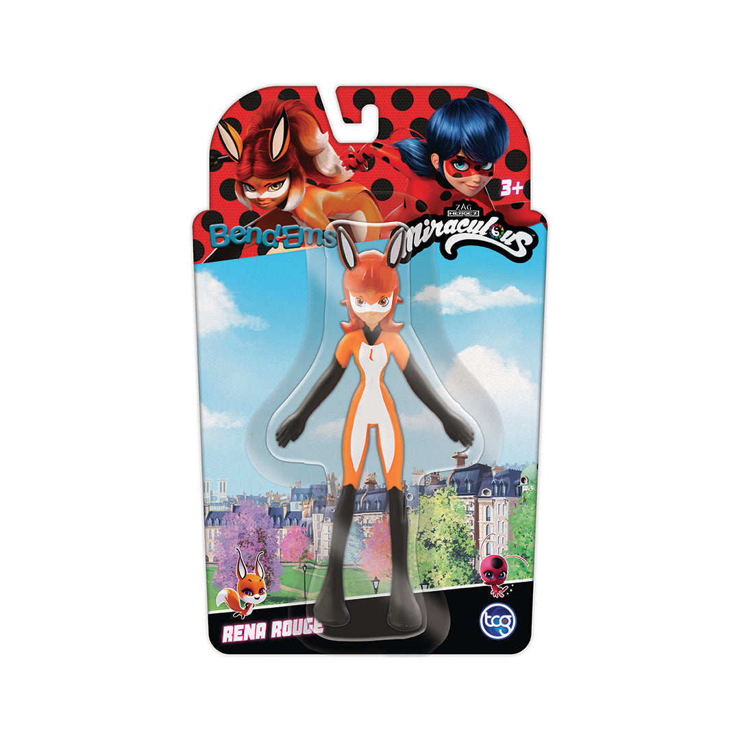 Bend-Ems Miraculous Rena Rouge