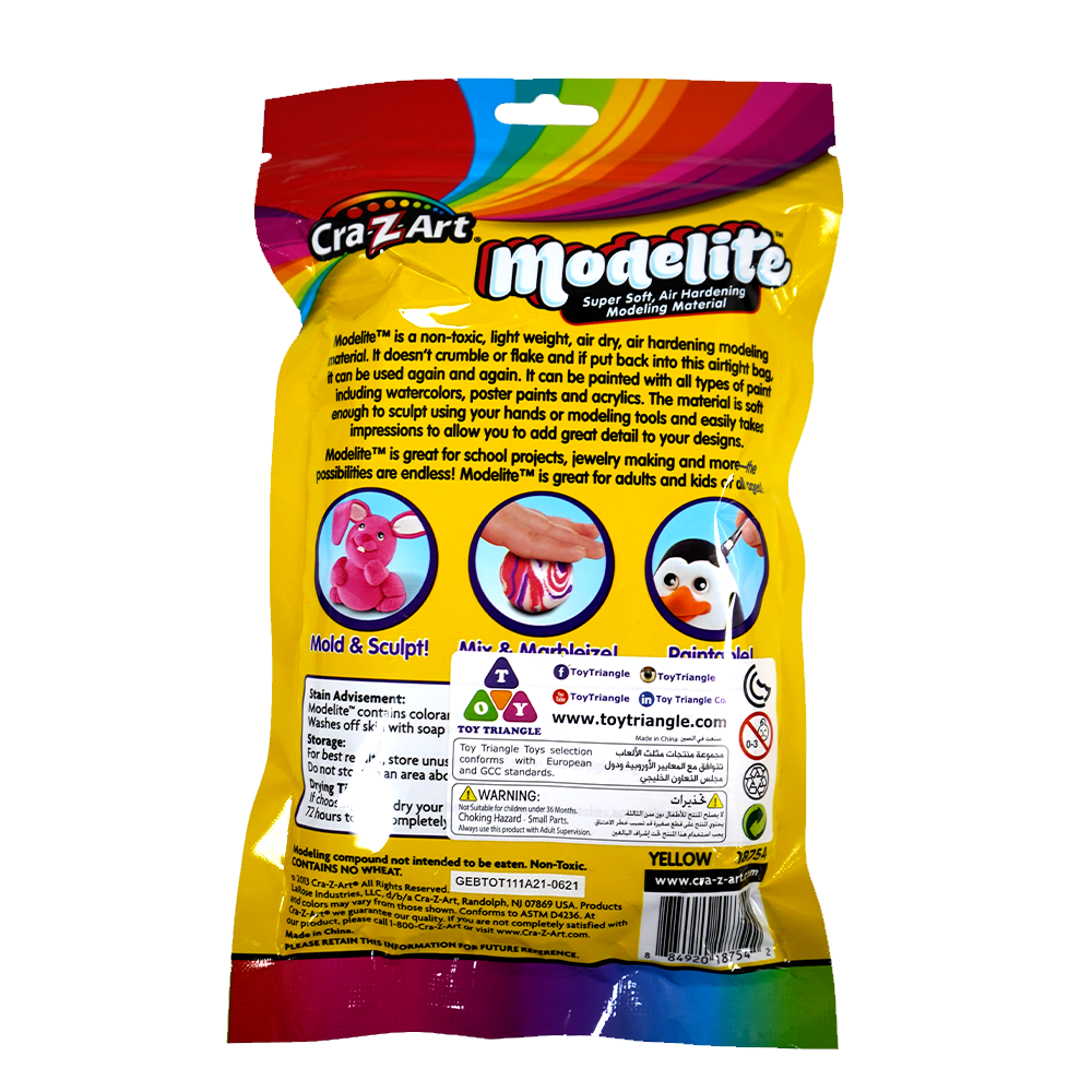 CraZart RB Modelite Modeling Compound 4oz assorted