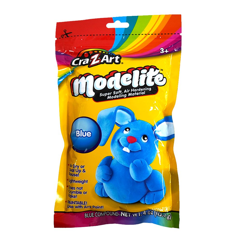 CraZart RB Modelite Modeling Compound 4oz assorted