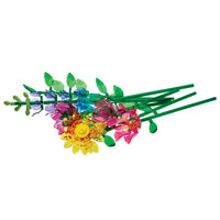 Rose Art Crystal Gem Beautiful Bouquet