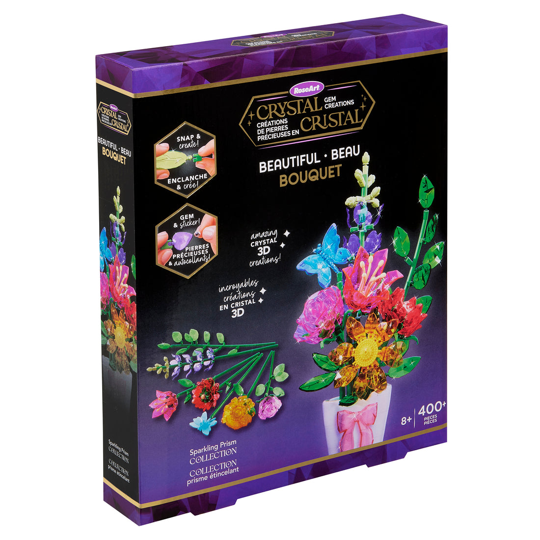 Rose Art Crystal Gem Beautiful Bouquet