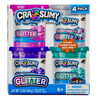Cra-Z-Slimy Glitter! 4 Pack
