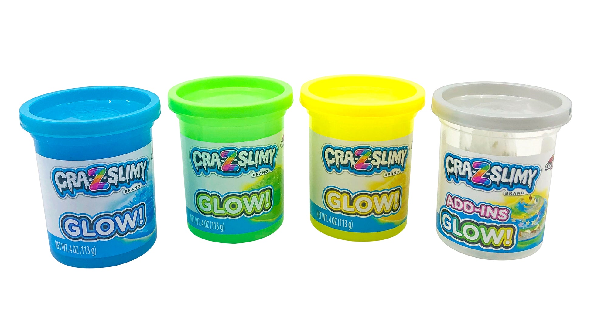 Cra-Z-Slimy Glitter! 4 Pack