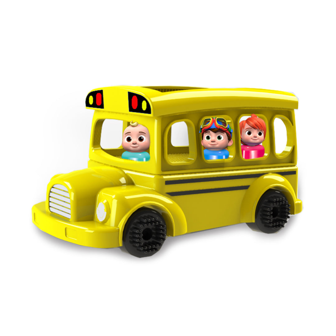 CoComelon School Bus Set Building Blocks