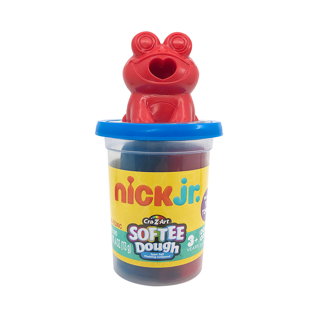 CraZArt Nick Jr. 4 Ounce Double Color Softee Dough With Topper