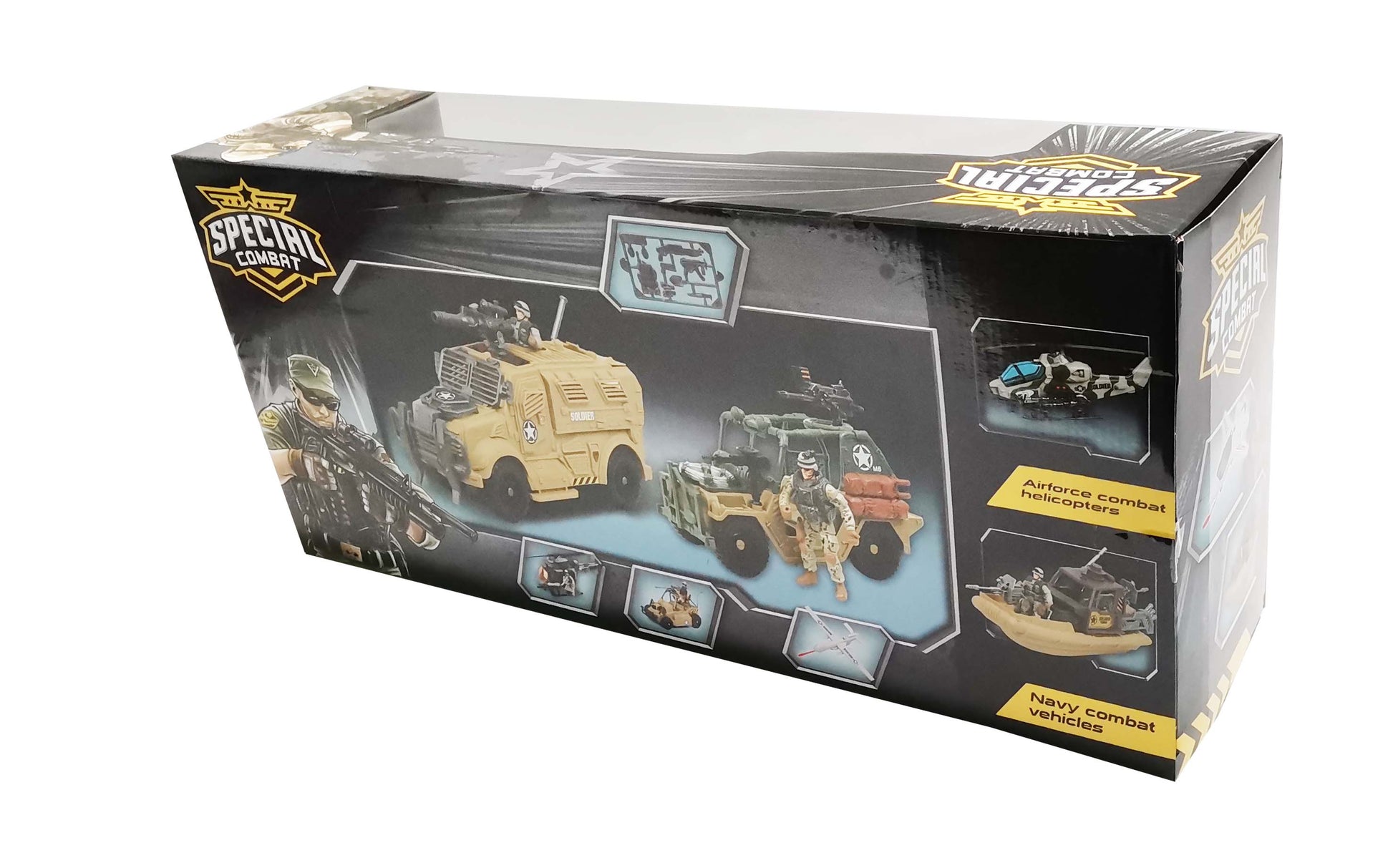 Special Combat Military Helicopter Playset