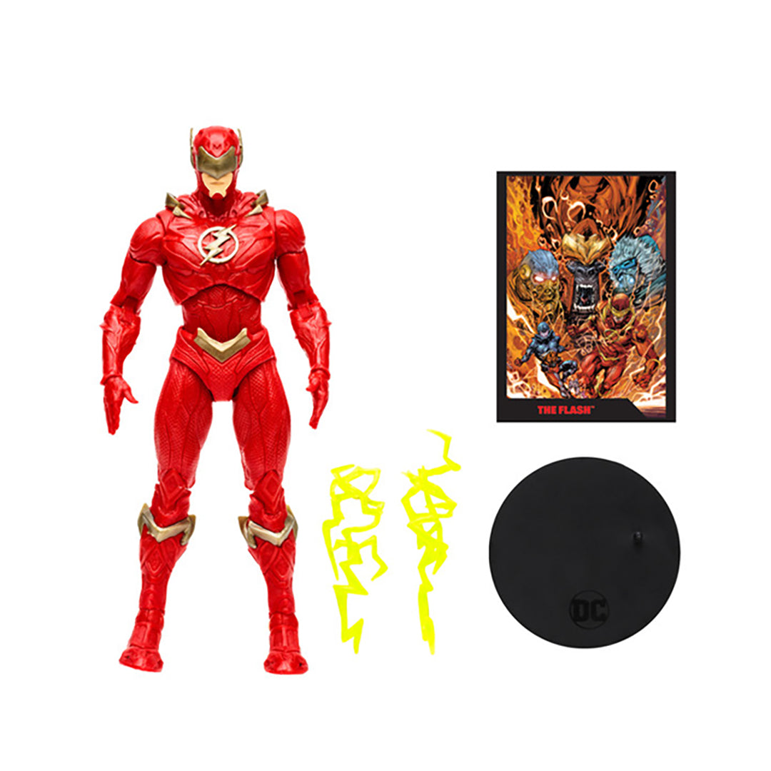 DC Direct 7In Figure With Comic - The Flash Wv2 - The Flash (Barry Allen)