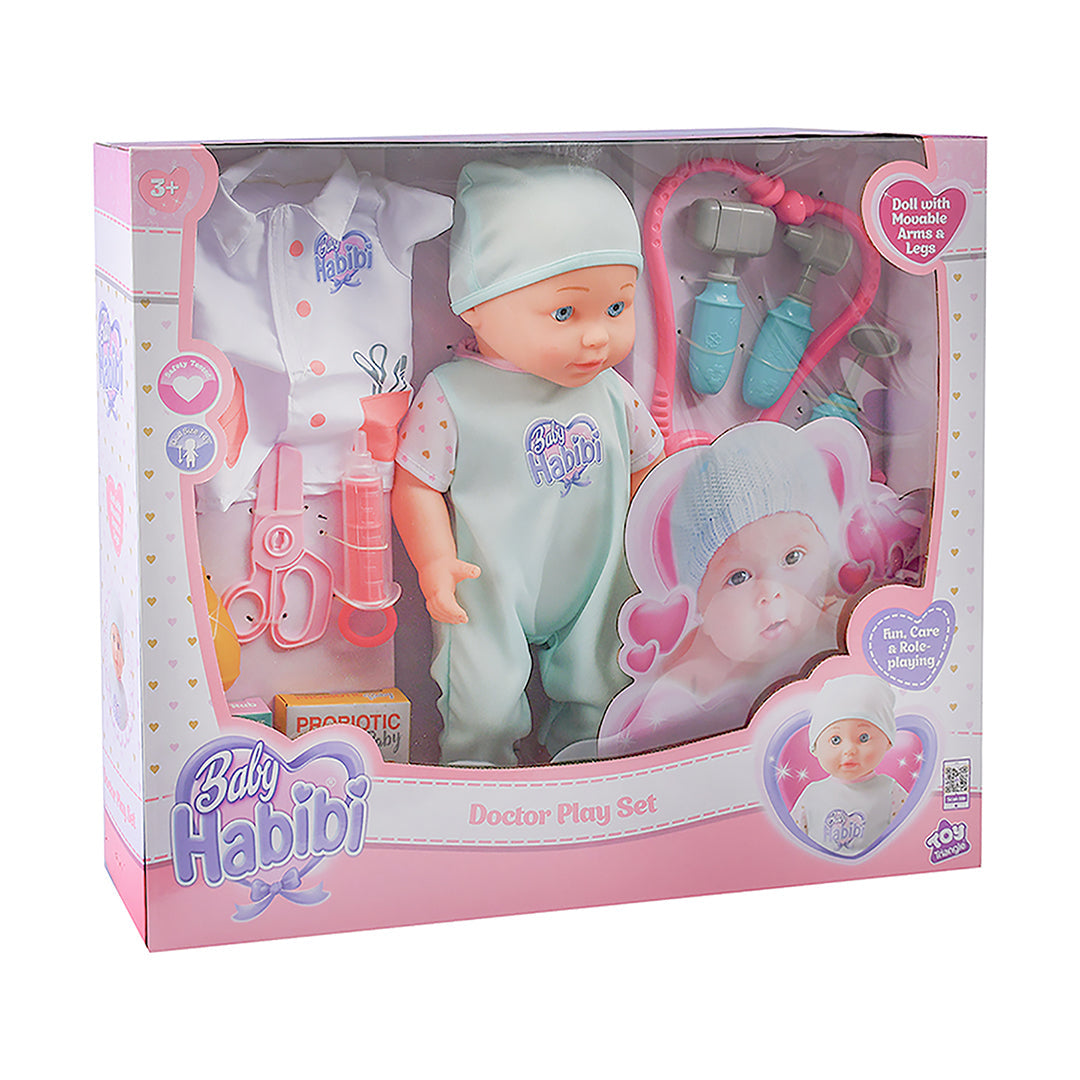 Baby Habibi Doll Doctor Play Set 14inch