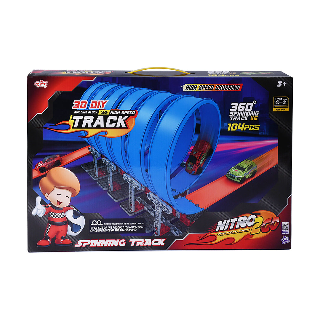 NewBoy Nitro2Go Spinning Track (104pcs)