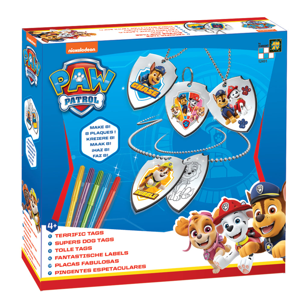 Paw Patrol Terrific Tags