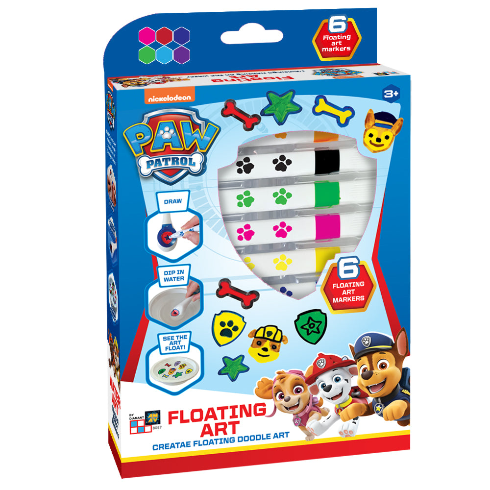 Paw Patrol Floating Art 6 Markers
