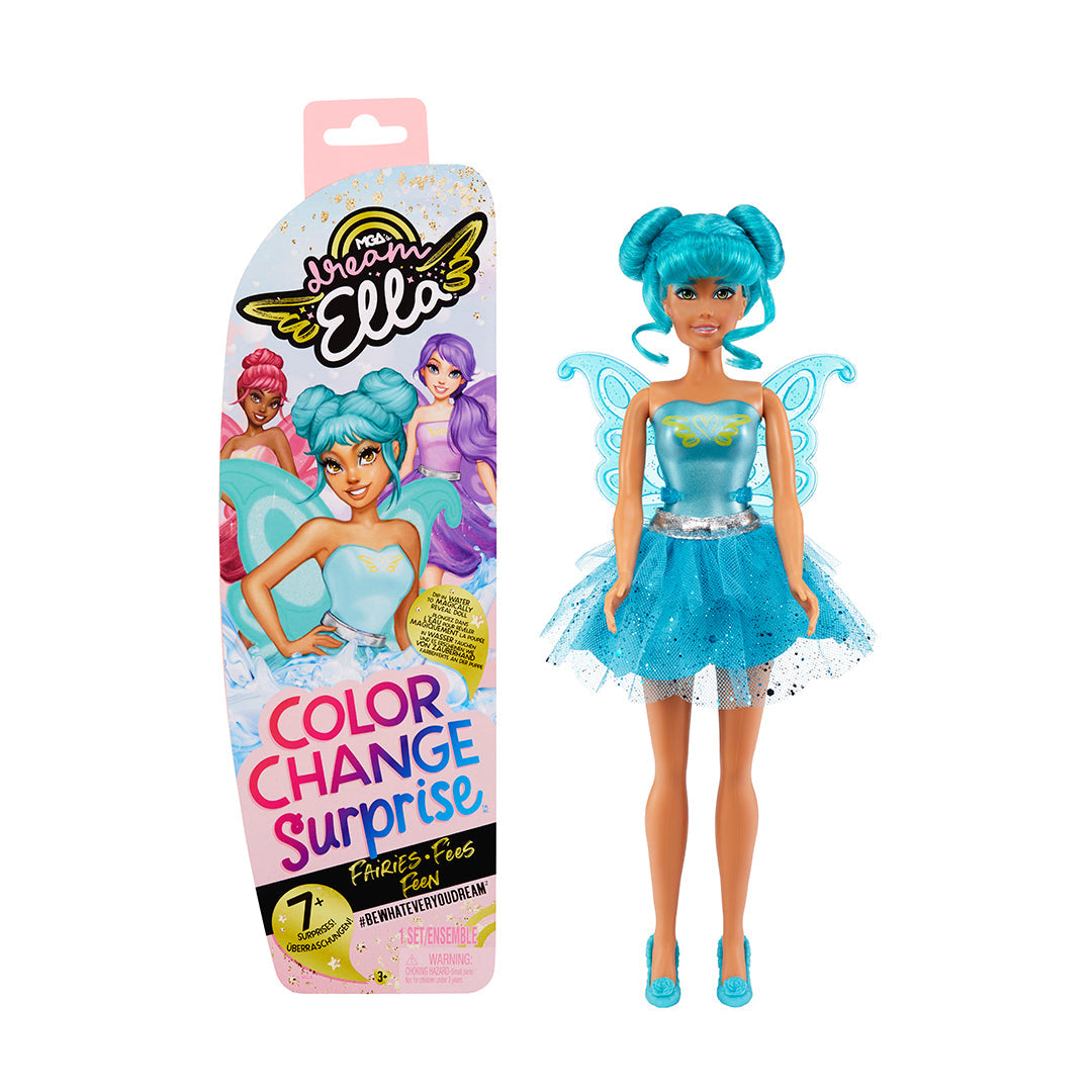  إم جي إي دريم إيلا مفاجأة تغيير اللون
 فيريز دول السلسلة 2 - دريم إيلا (أزرق مُخضَر)