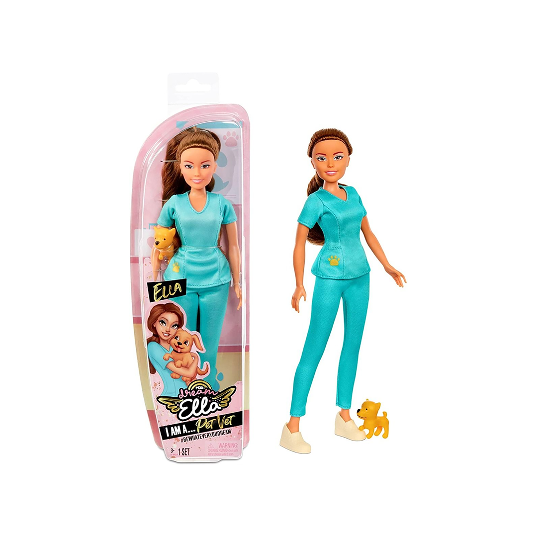 Dream Ella I AM Fashion Doll- Veterinarian