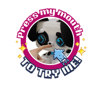 Pixel Hugs Electronic Plush (Black/White)