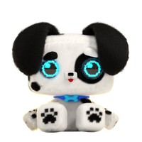 Pixel Hugs Electronic Plush (Black/White)
