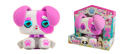 Pixel Hugs Electronic Plush ( pack/White)