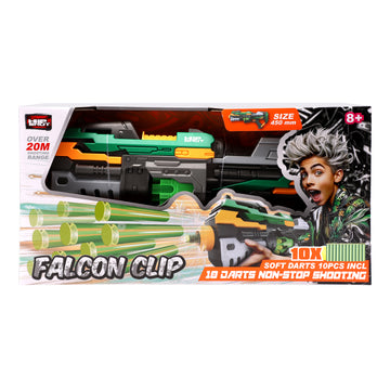 Hip Shot B/O Faclon Clip with x10 Darts