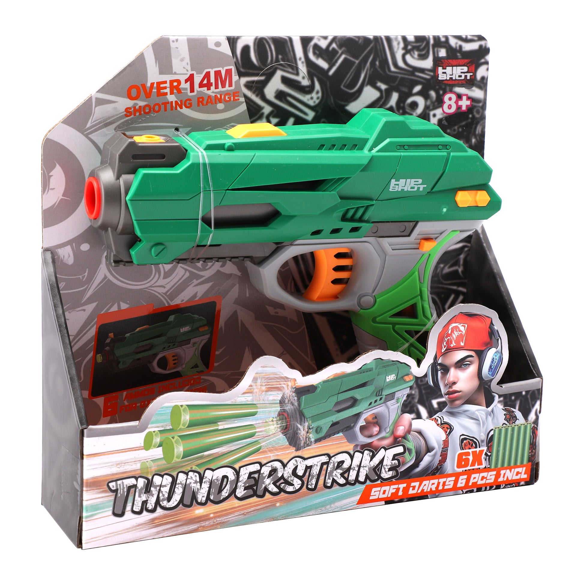 Hip Shot Thunderstrike with x6 Darts