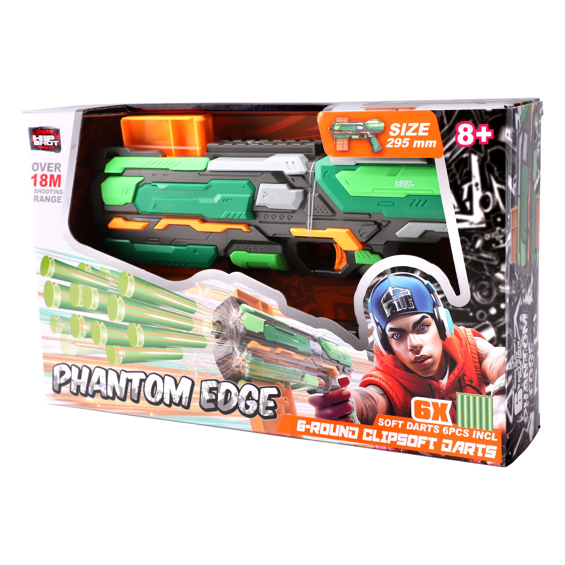 Hip Shot Phantom Edge with x6 Darts