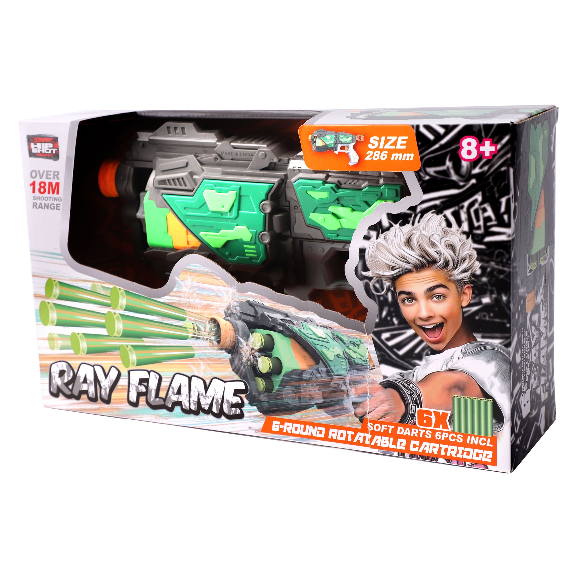 Hip Shot Ray Flame with x6 Darts