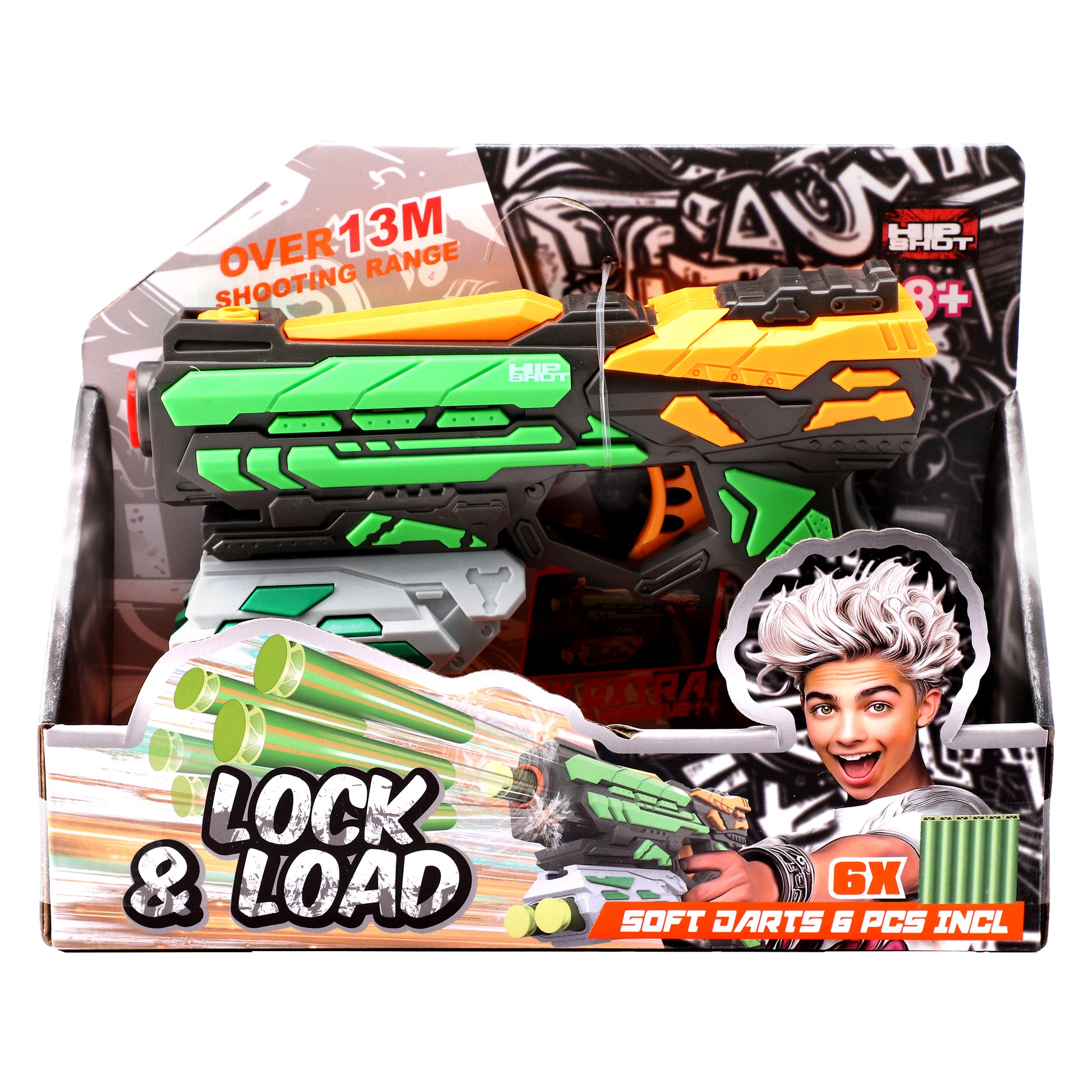 Hip Shot Lock & Load with x6 Darts