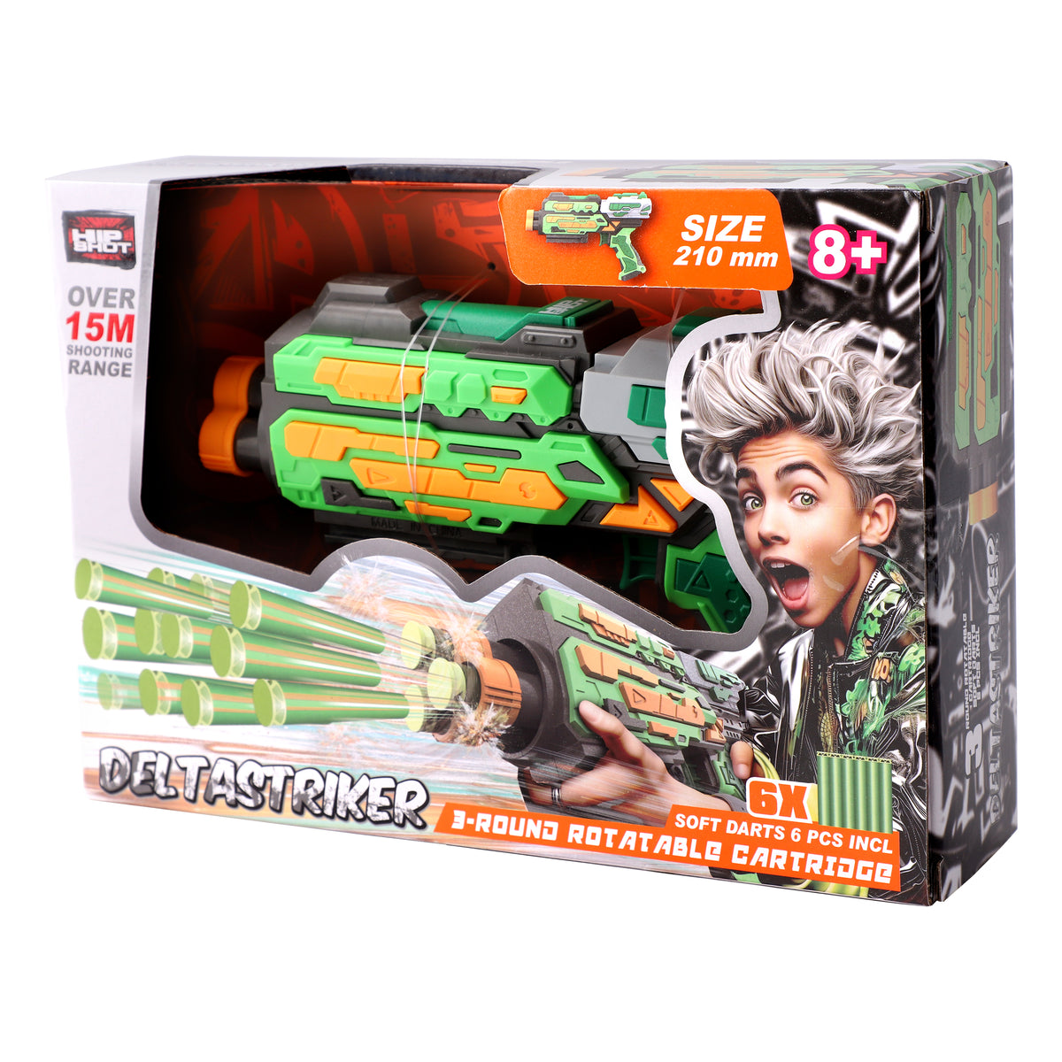 Hip Shot Deltastriker with x6 Darts