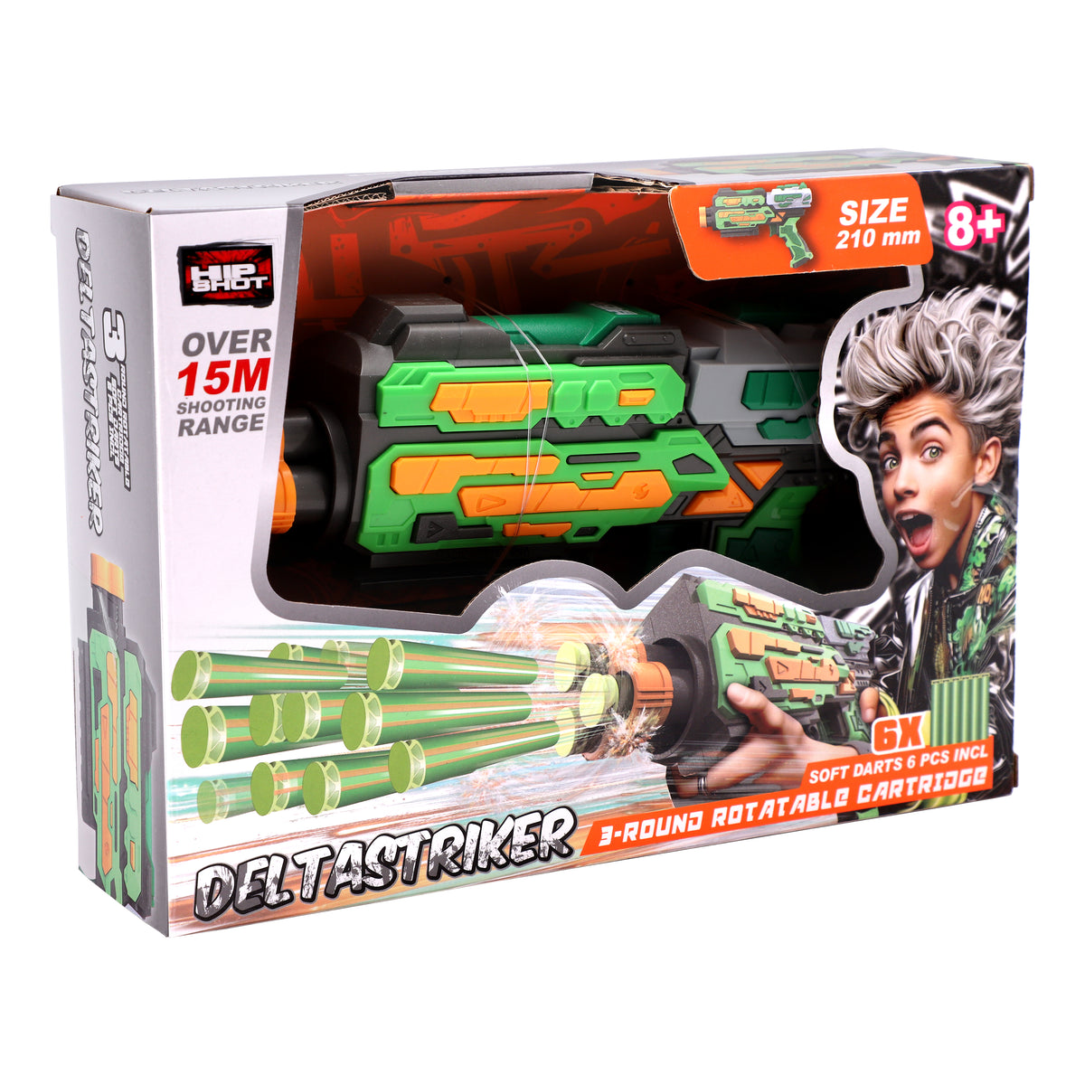 Hip Shot Deltastriker with x6 Darts