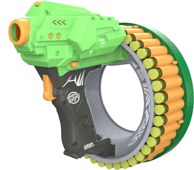 Hip Shot B/O Spiral Rocket with x40 Darts