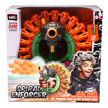Hip Shot B/O Spiral Enforcer (with 88pcs Soft Balls)