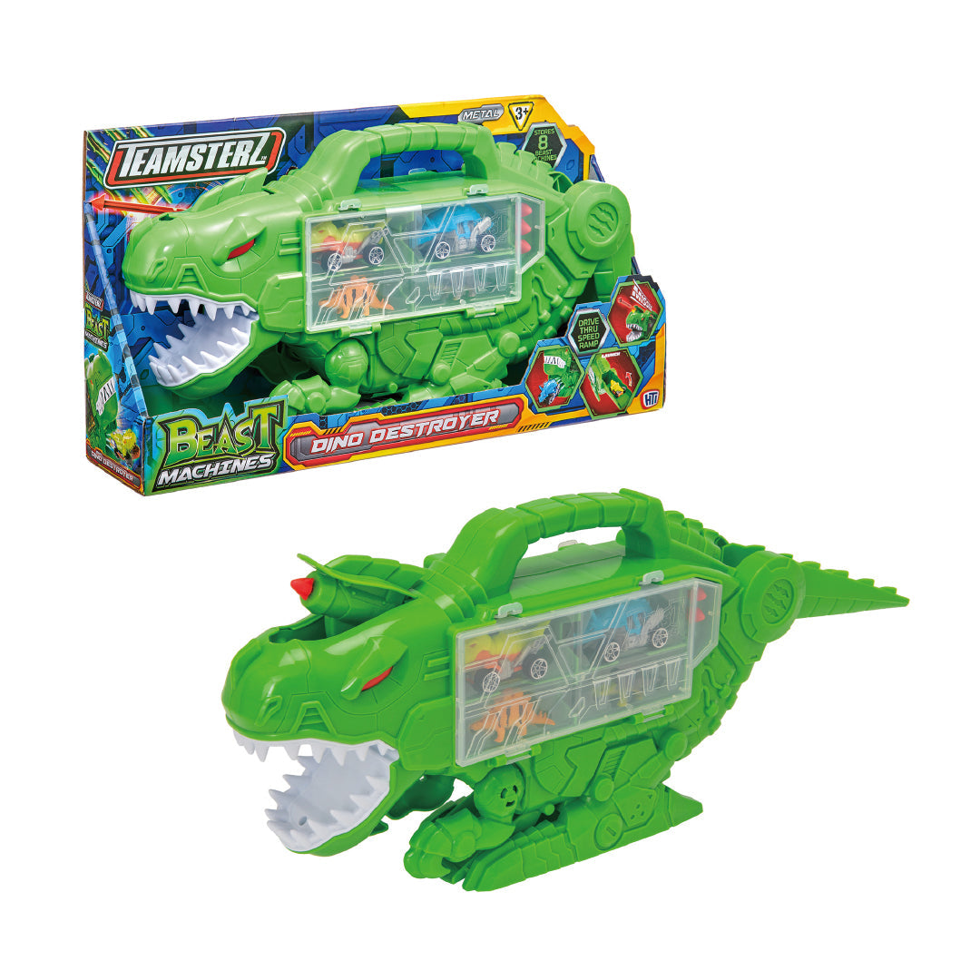 Teamsterz Beast Machines Dino Destroyer (w/ 4 Cars)